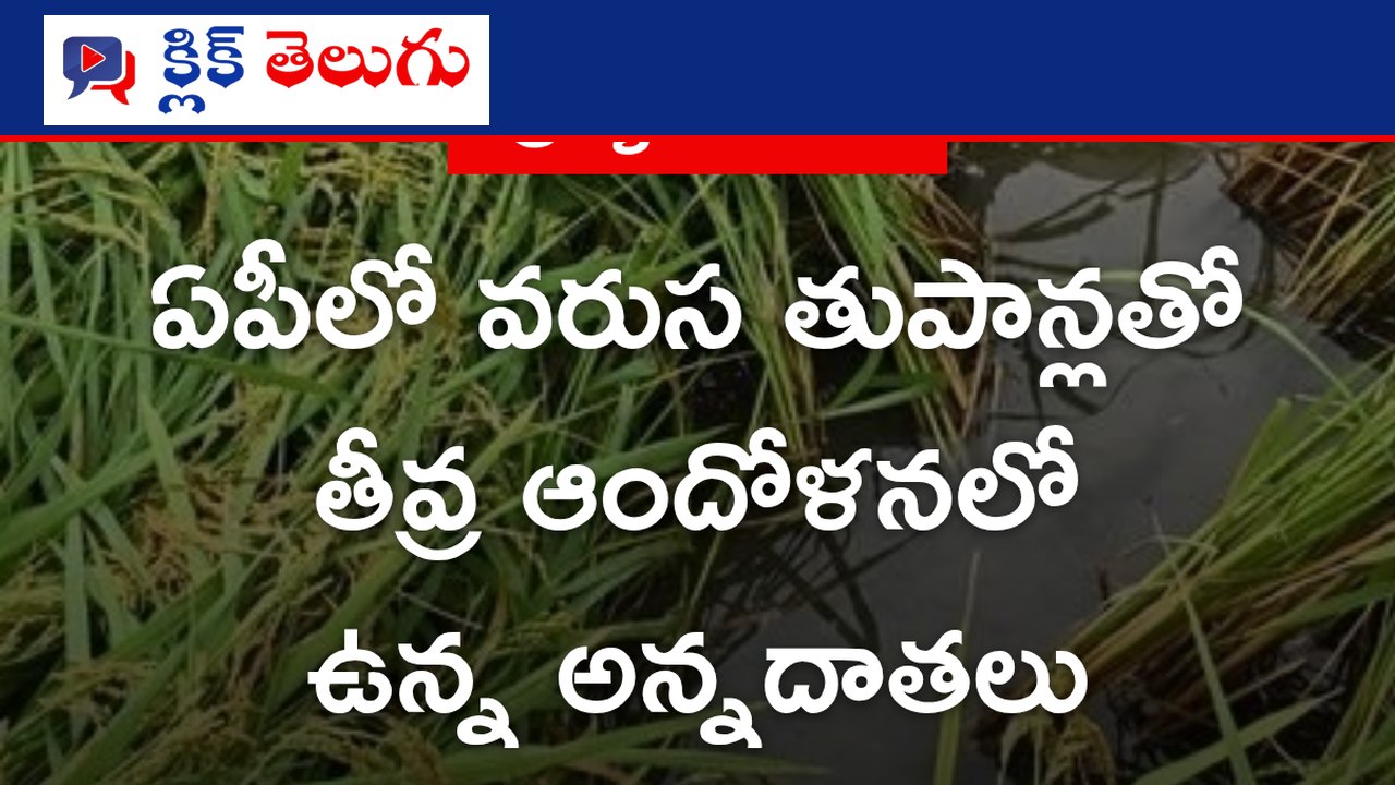 రైతులను వెంటాడుతున్న తుపాను ముప్పు