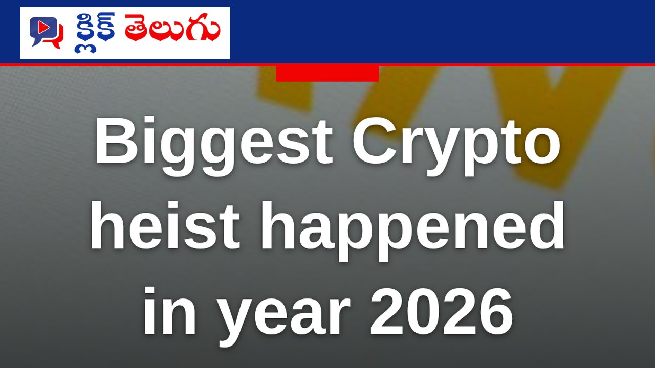 Biggest Crypto heist happened in year 2026